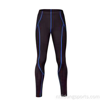 Groothandel heren gym hoge elasticiteit spandex fitness broek